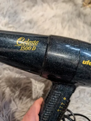 Secador Ufesa Celeste 1500 D Negro