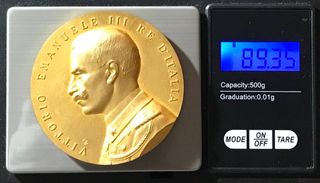 Medalla Vittorio Emanuele III 1913 + Regalo