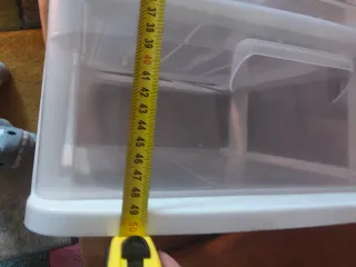 Cajonera 3 Cajones Plástico Transparente