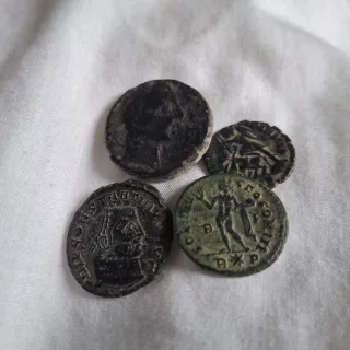 Lotto di monete romane e iberiche