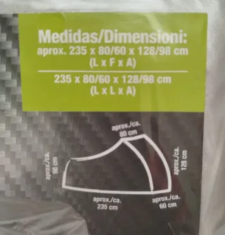 Funda Protectora Moto Crivit Impermeable, nueva