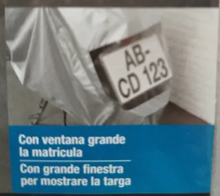 Funda Protectora Moto Crivit Impermeable, nueva