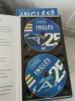 Libros azules ingles curso definitivo Vaughan