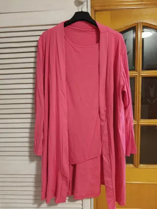 Conjunto 3 piezas mujer rosa sin estrenar