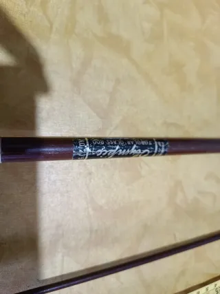 Caña de pescar de fibra desmontable