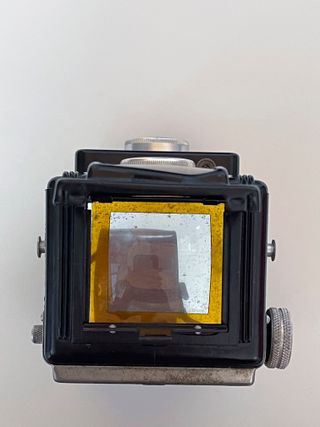 Cámara Fex Ultra Reflex con funda