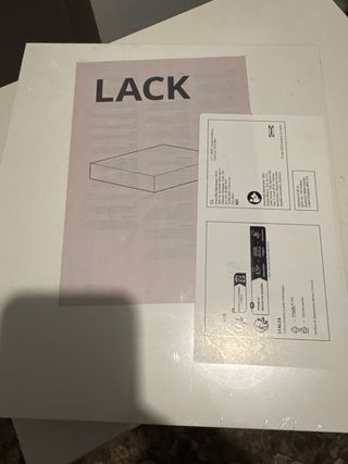 Estantes pared LACK IKEA 12u