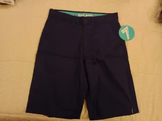 Calções Chino Seven Azuis Homem