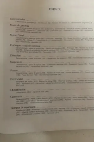 FORD ESCORT 1.6 XT3i MK4 GL GHIA MANUAL D TALLER