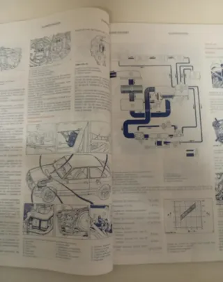 FORD ESCORT 1.6 XT3i MK4 GL GHIA MANUAL D TALLER