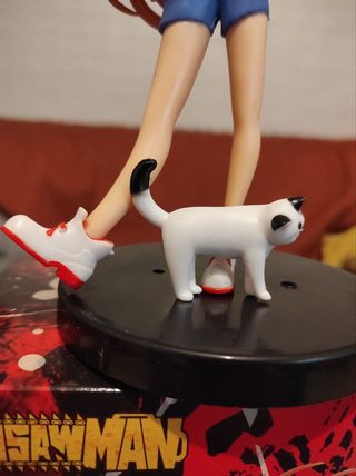 Figura Chainsaw Man - Power con gato