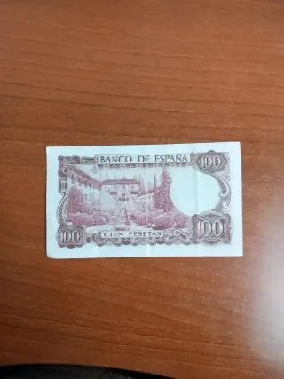 Billete 100 Pesetas Banco de España 1970