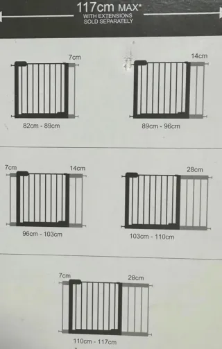 2 Barreras seguridad Munchkin madera