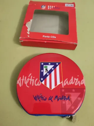 Porta CD/DVD Atlético de Madrid 20 discos