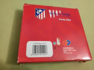 Porta CD/DVD Atlético de Madrid 20 discos