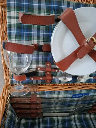 Cesta de Picnic Mimbre