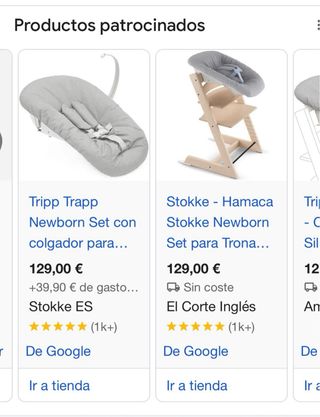 Hamaca newborn Stokke Trona