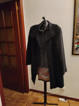 Abrigo con chaleco Gant Negro de Mujer