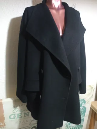 Abrigo Max Mara Negro