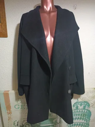 Abrigo Max Mara Negro