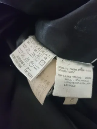 Abrigo Max Mara Negro