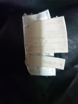 Abrigo Max Mara Negro