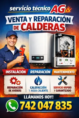 Venta y reparación de calderas