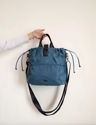 Bolso Bandolera Mochila FRONT Barcelona Azul