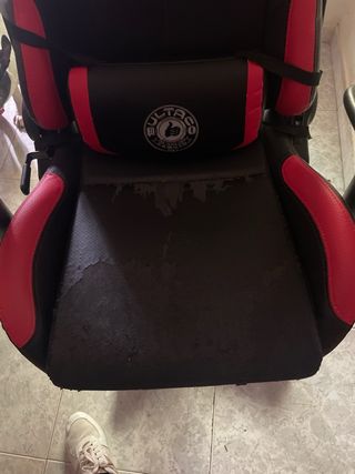 Silla Gaming Bultaco Negra y Roja