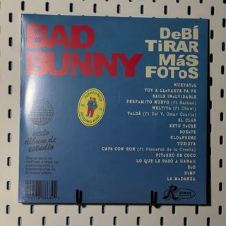 VINILO DEBI TIRAR MAS FOTOS - BAD BUNNY