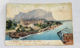 Cartolina Palermo Grand Hotel Villa Igiea