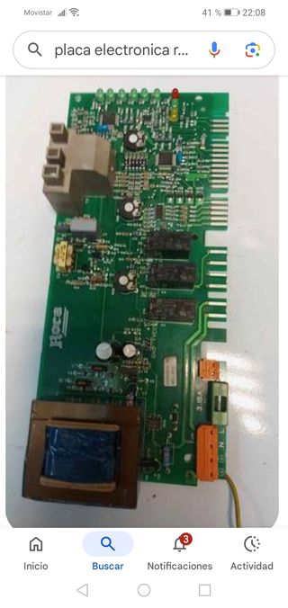 Placa Electrónica Caldera Roca Victoria