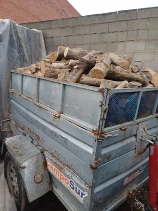 Leña de olivo para chimenea