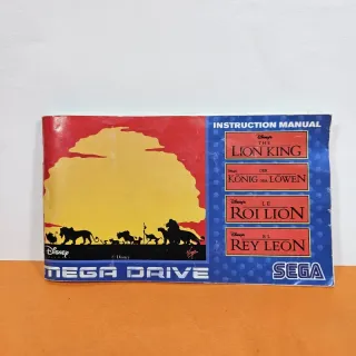 The Lion King Sega Mega Drive PAL Completo