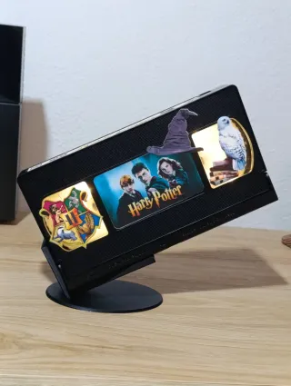 Lampada VHS Tema Harry Potter