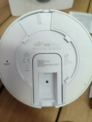 Cámara IP Ubiquiti UVC-G4-DOME UNIFI Protect