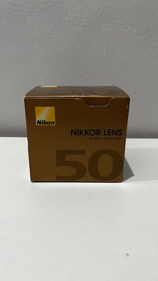 Objetivo Nikon AF Nikkor 50mm f/1.8D