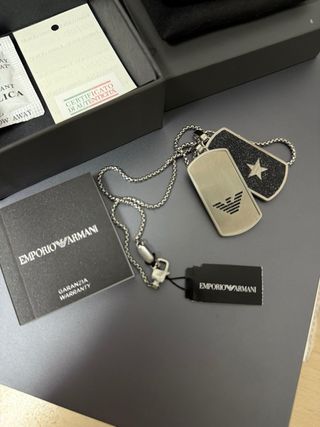 Colgante Emporio Armani Hombre