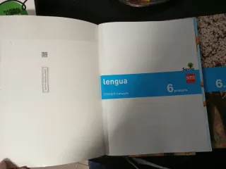 Libros de Lengua de 6 de Primaria, ediciones SM