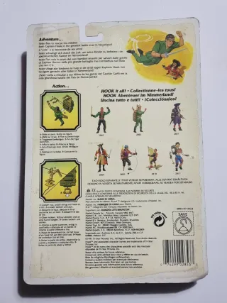 Figura Pan Hook Mattel Ataque Aéreo años 90