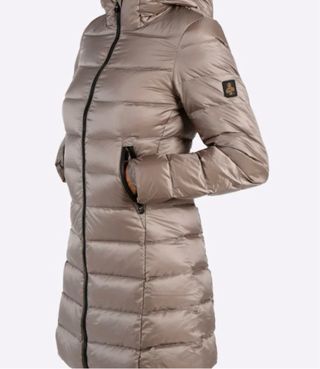 Piumino Refrigiwear donna beige nuovo