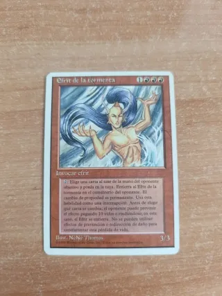 Carta Magic Efrit de la Tormenta