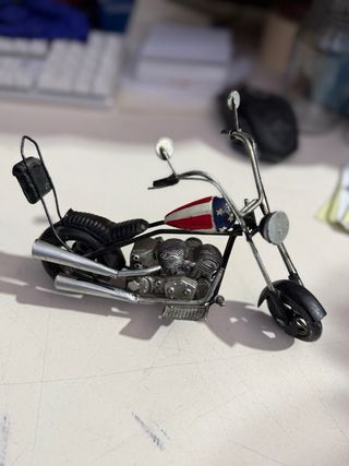 Mini Moto Harley Davidson Cruiser Metal