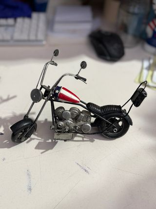 Mini Moto Harley Davidson Cruiser Metal