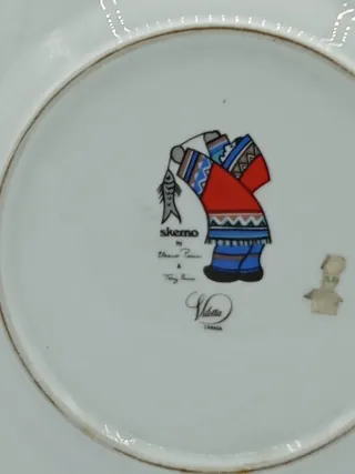 Piatto decorativo Canada 19 cm