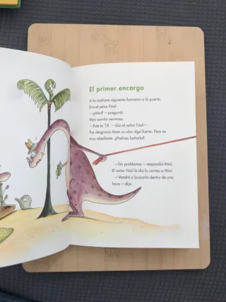 Libro infantil MINI SAURIO quiere una mascota