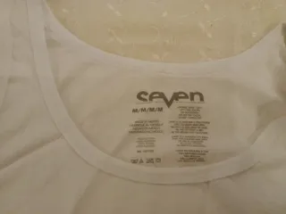 3 x Seven MX T-shirt Medium muscle back