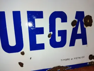 Cartel esmaltado Nitrato de Cal de Noruega