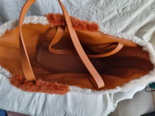 Bolso de pelo reversible