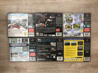 2-3 por 15€ - Juegos PS1 variados PAL UK & ESP